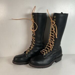 Carolina Linesman Lace-Up Boots | Soft Toe | USA Made | Pole Climber | 11 Wide
